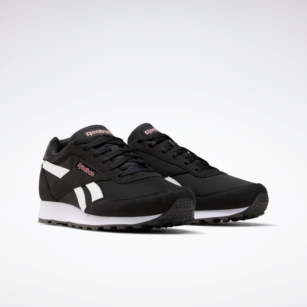 Reebok Reebok Rewind Run Shoes Svarte Hvite Metal | OUWQDR-456