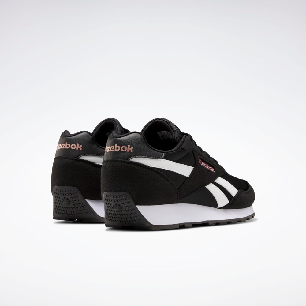 Reebok Reebok Rewind Run Shoes Svarte Hvite Metal | OUWQDR-456