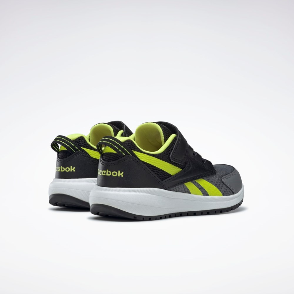 Reebok Reebok Road Supreme 3 Shoes - Preschool Svarte Grå Gul | IJZGKR-034