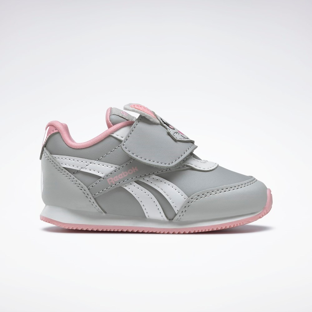 Reebok Reebok Royal Classic Jogger 2 KC Shoes - Toddler Grå Grå Rosa | OCWKTM-452