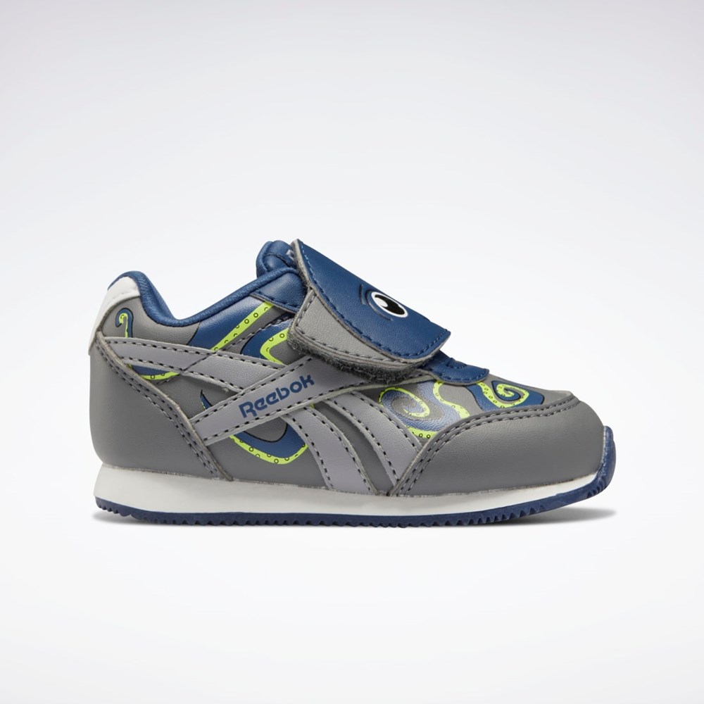 Reebok Royal Classic Jogger 2 Shoes - Toddler Grå Blå Gul | YVUEQT-506