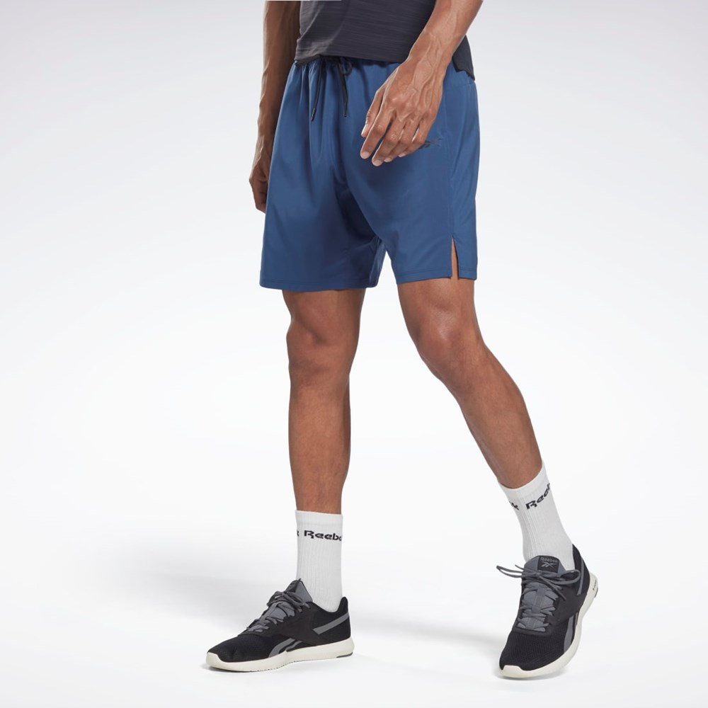 Reebok Speed Shorts 2.0 Blå | WVJZNP-826