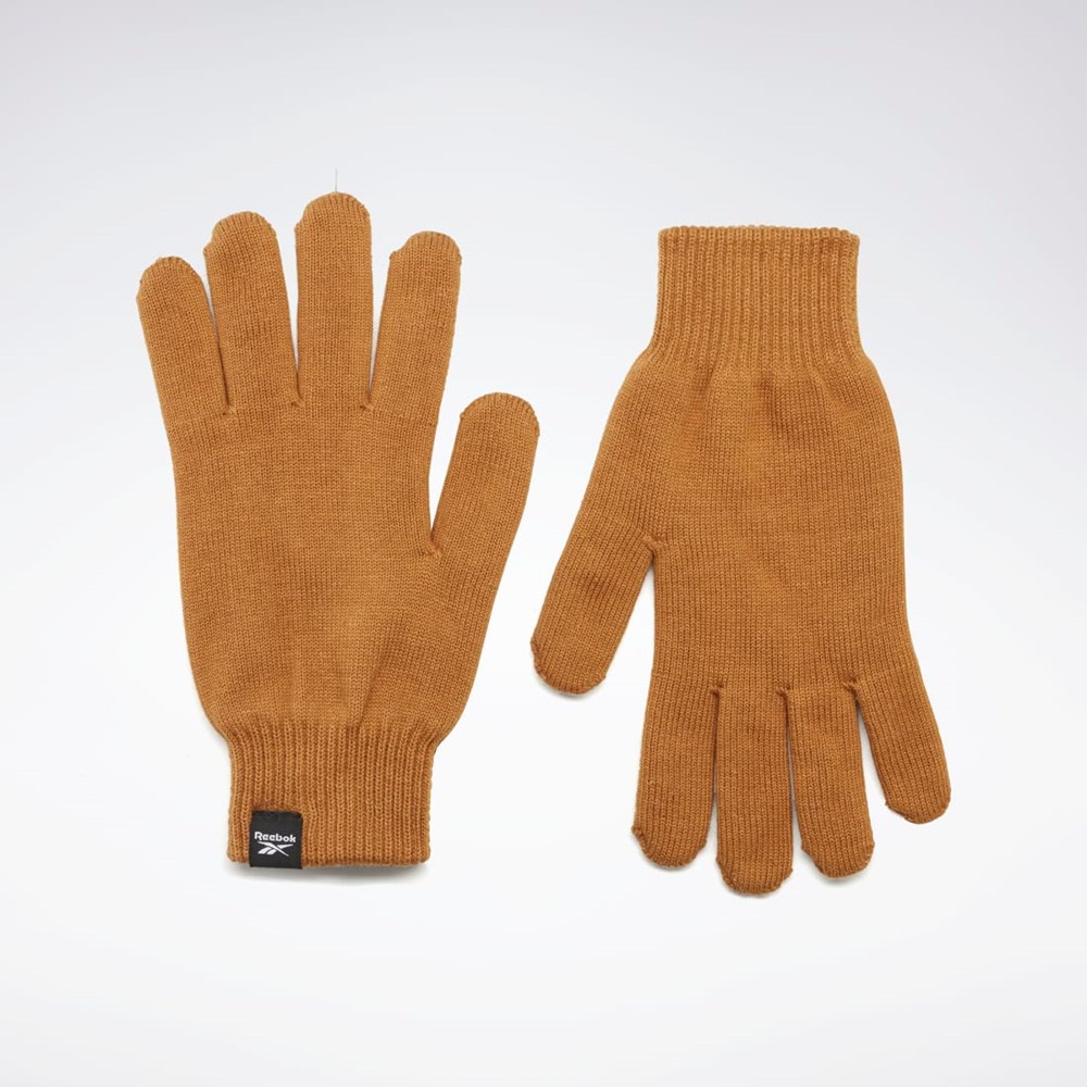 Reebok Sports Essentials Logo Gloves Sepia | VOCAYX-920