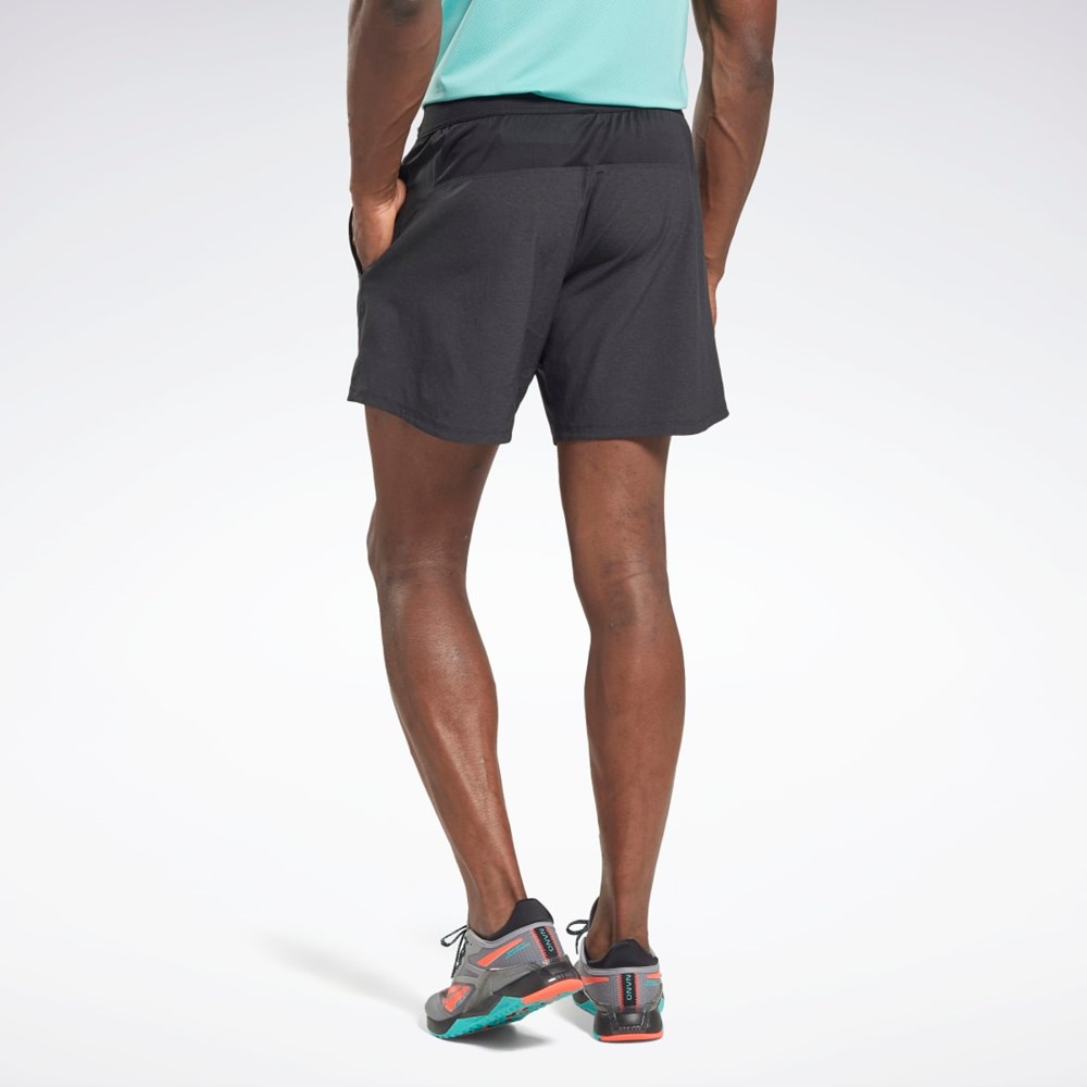 Reebok Strength Shorts 2.0 Svarte | OQTKZV-283