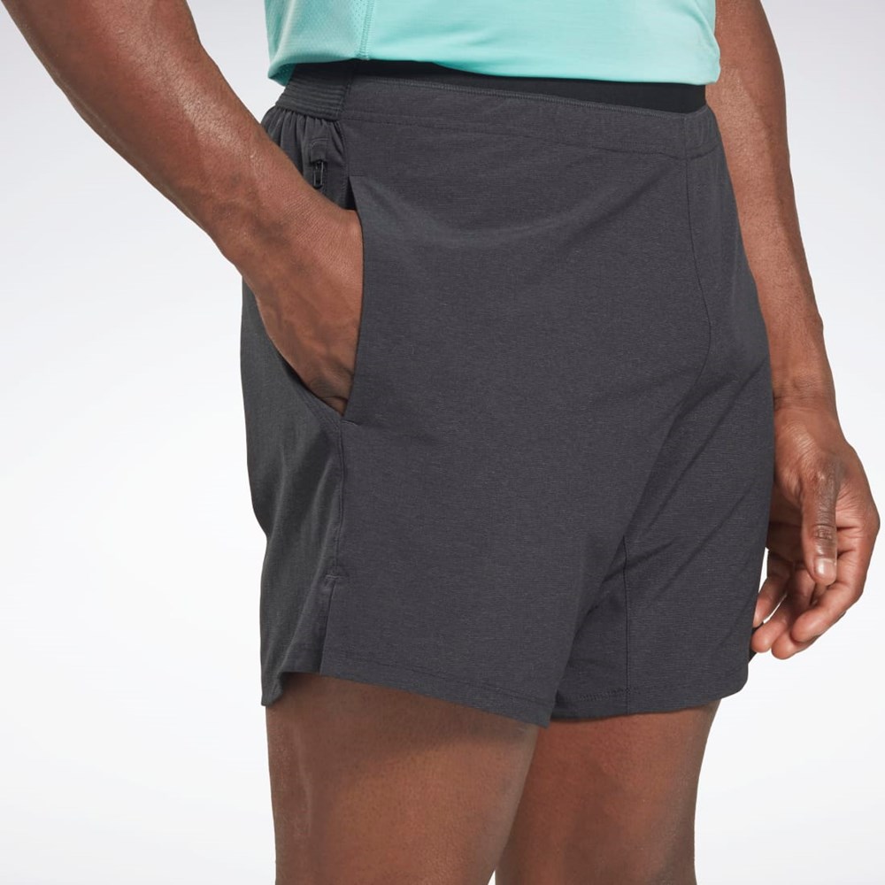 Reebok Strength Shorts 2.0 Svarte | OQTKZV-283