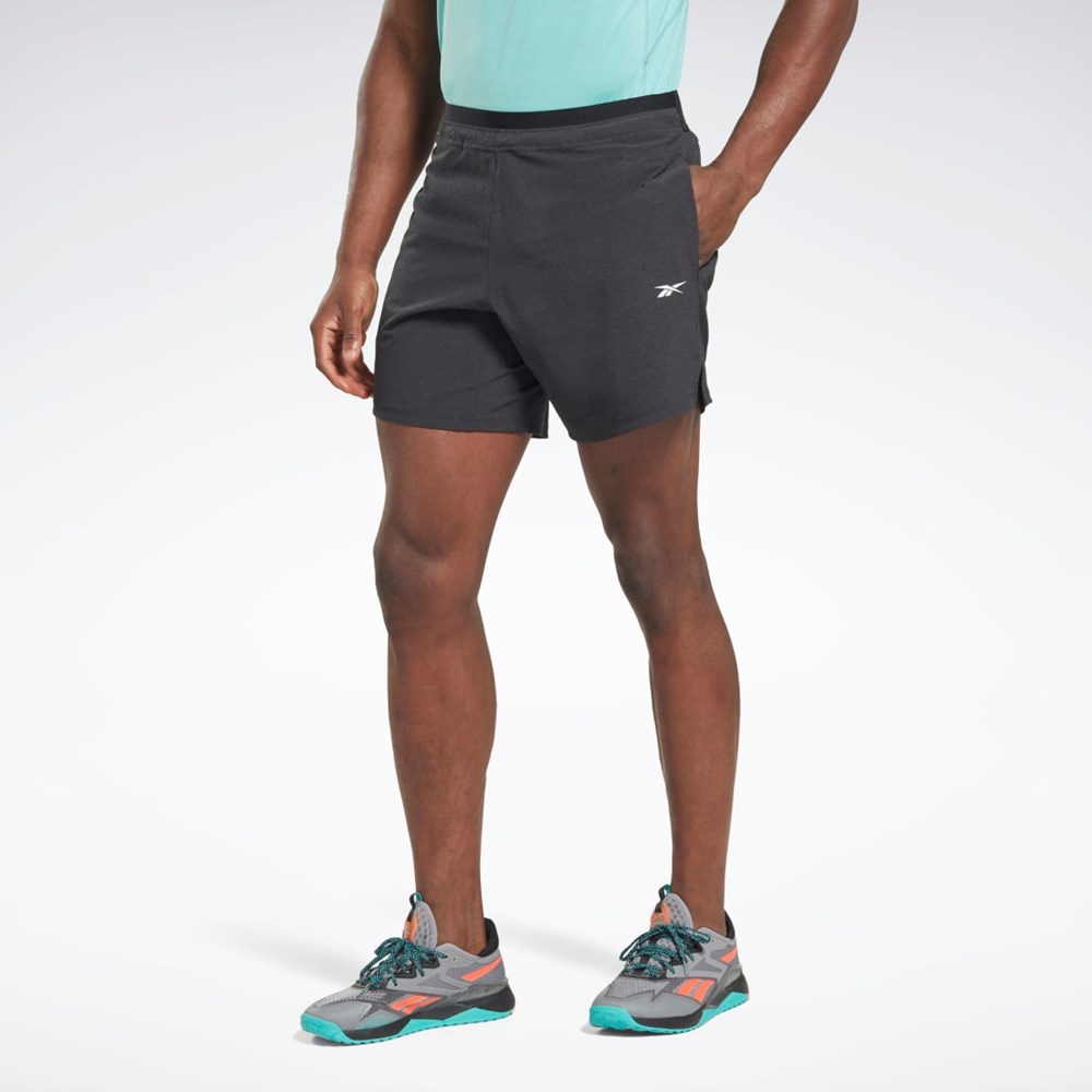 Reebok Strength Shorts 2.0 Svarte | OQTKZV-283