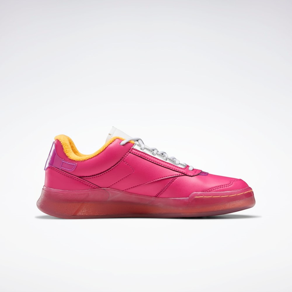 Reebok THE JETSONS Club C Legacy Shoes Rosa Hvite | XJWIZY-892