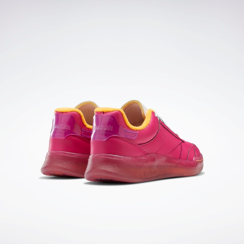 Reebok THE JETSONS Club C Legacy Shoes Rosa Hvite | XJWIZY-892