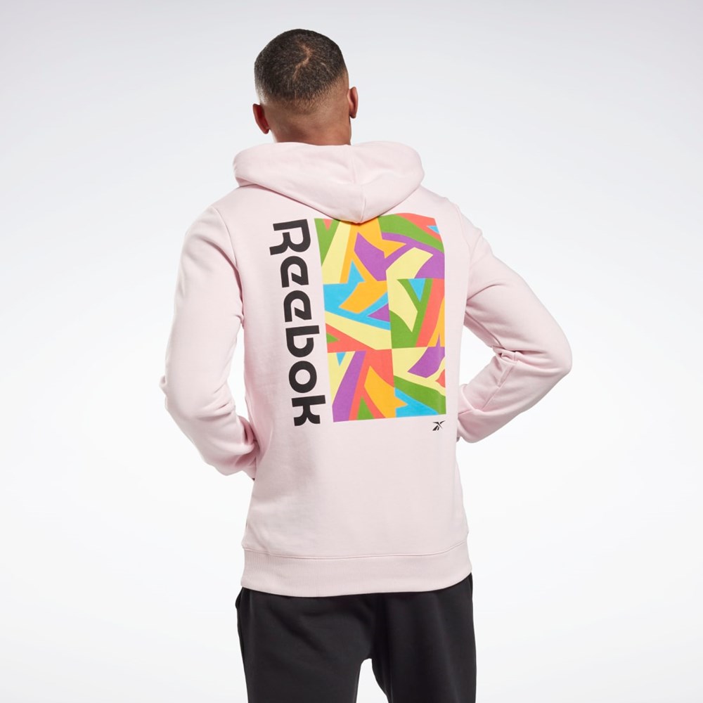 Reebok Tech Stil Pride Grafiske Sweatshirt Frost Berry | GKXNTF-813