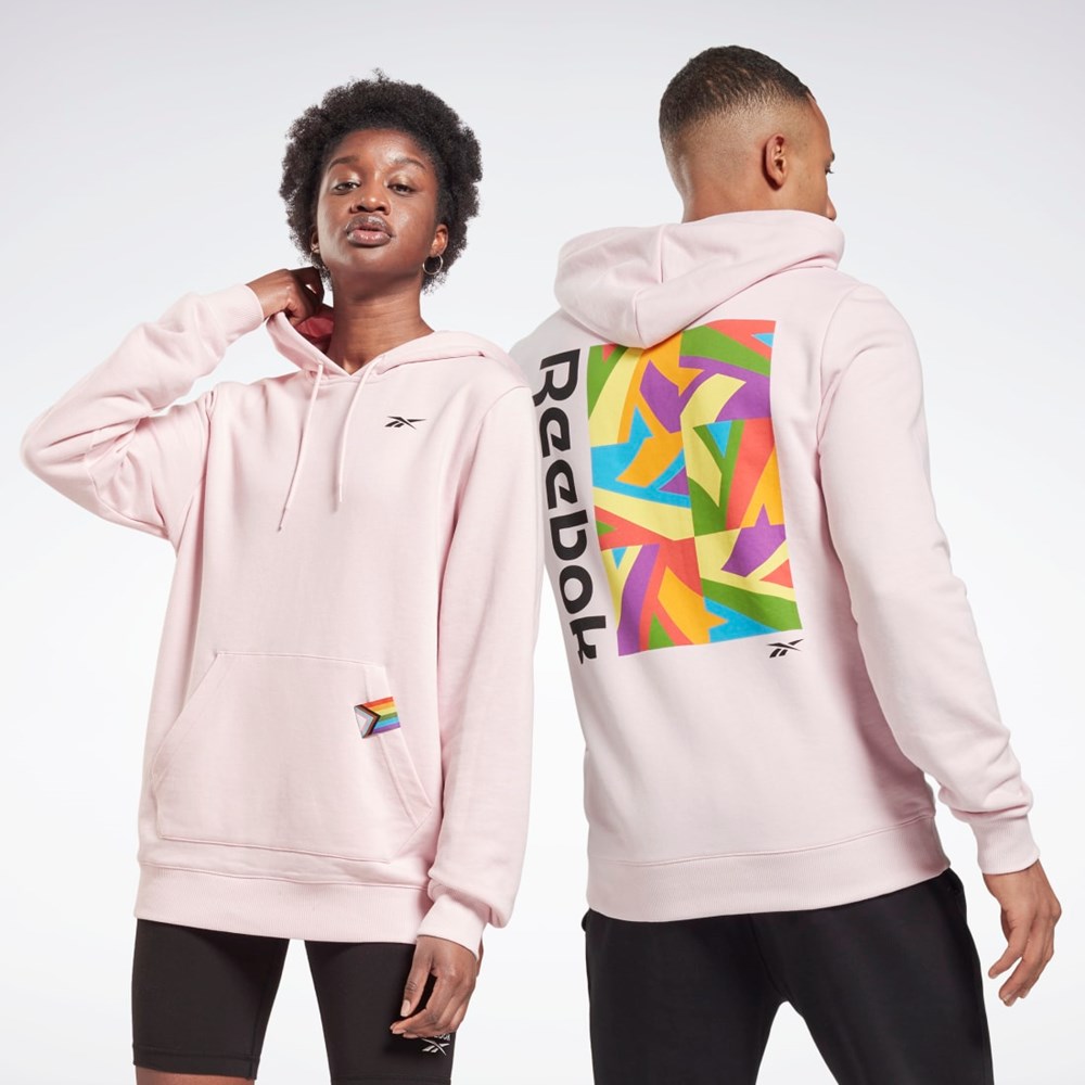 Reebok Tech Stil Pride Grafiske Sweatshirt Frost Berry | NFJILY-058