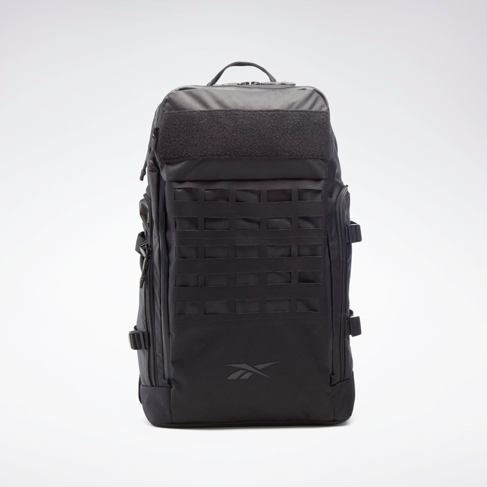 Reebok Trenings Weave Backpack Svarte Svarte Svarte | SBTIRV-218