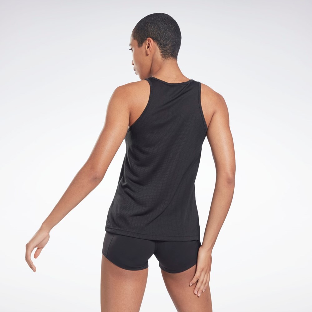 Reebok United By Fitness Perforated Tank Top Svarte | PZWLFD-253