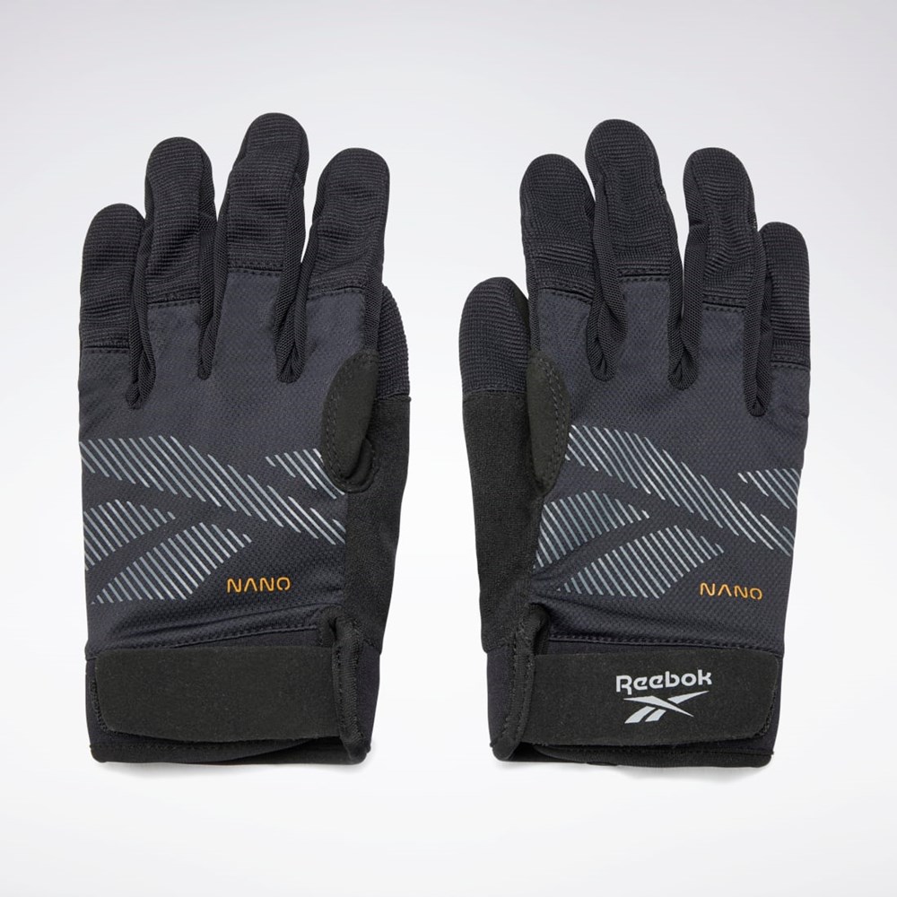 Reebok United by Fitness Trenings Gloves Svarte | FSMRHW-768