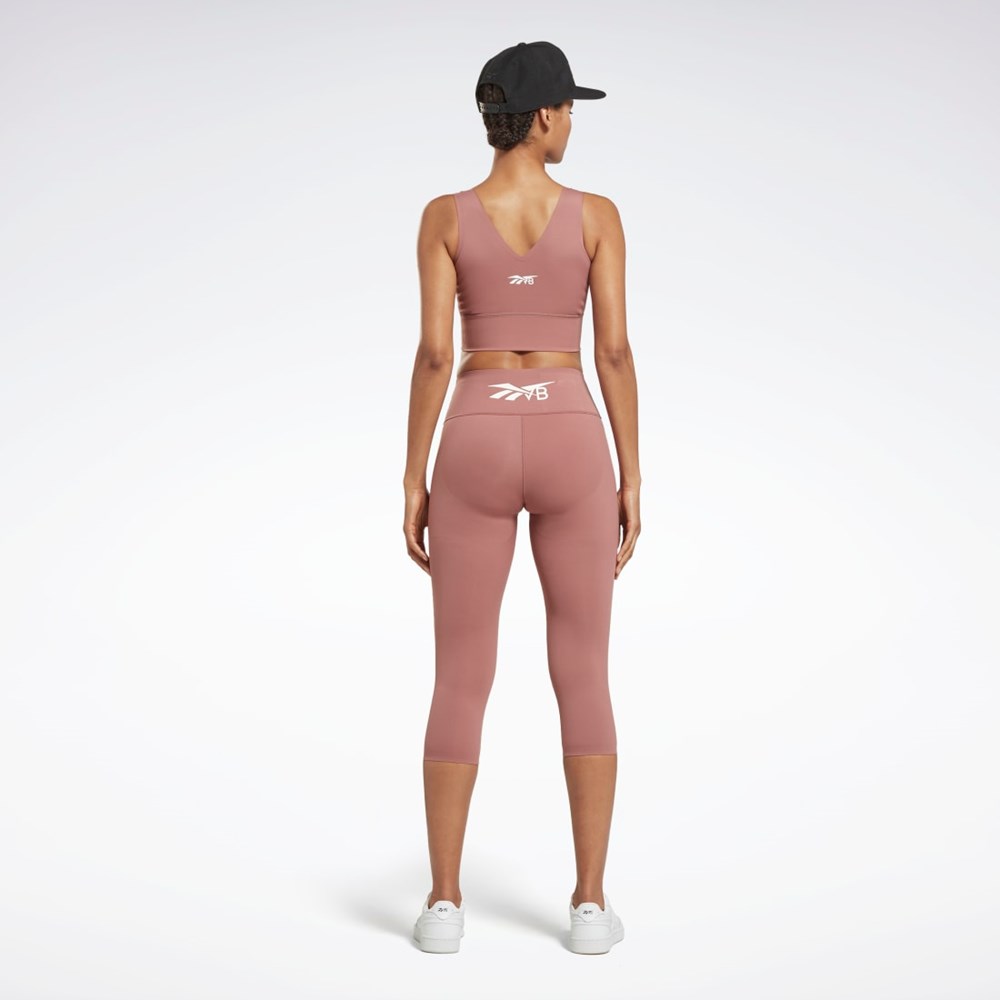 Reebok Victoria Beckham 5/8 Leggings Parched Earth | INYXRD-529