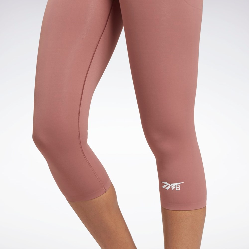 Reebok Victoria Beckham 5/8 Leggings Parched Earth | INYXRD-529