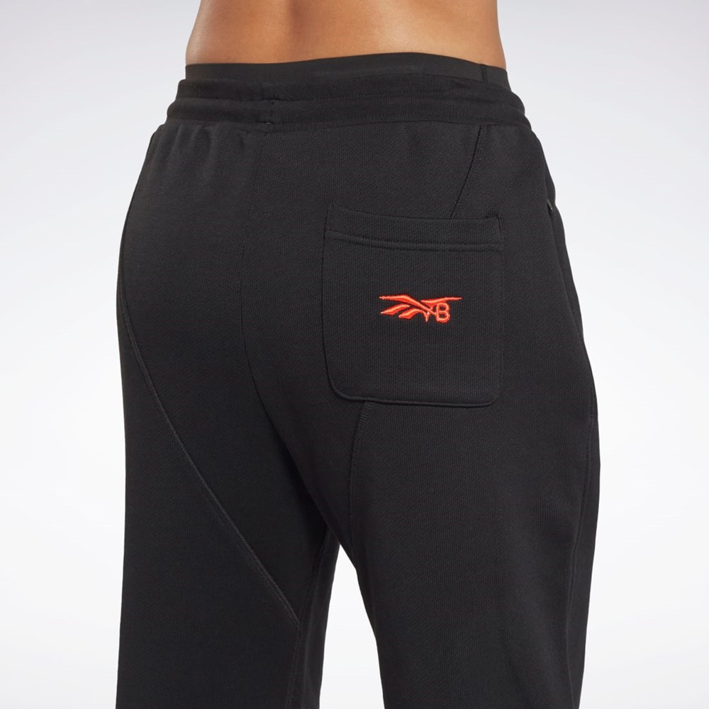 Reebok Victoria Beckham Rett Leg Joggers Svarte Oransje | AUJKRH-730