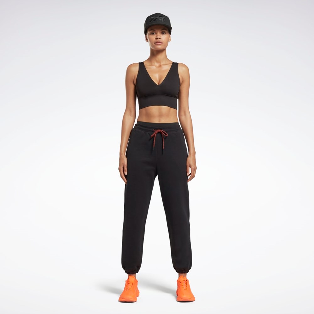 Reebok Victoria Beckham Rett Leg Joggers Svarte Oransje | AUJKRH-730