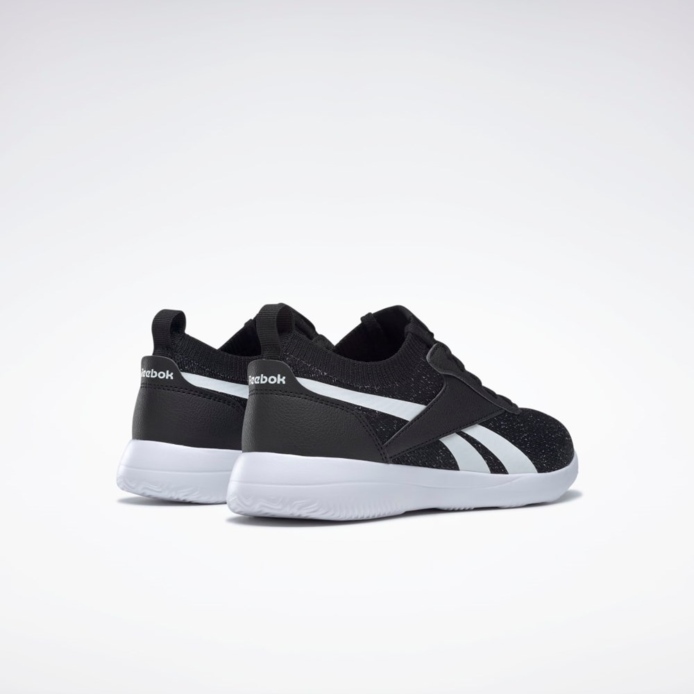 Reebok Walkawhile Shoes Svarte Hvite Svarte | ZCLHOD-237