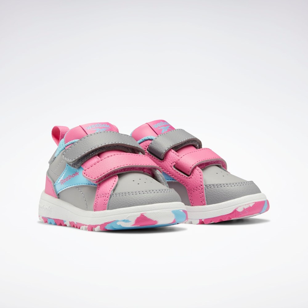 Reebok Weebok Clasp Low Shoes - Toddler Grå Blå Rosa | FISLYO-480