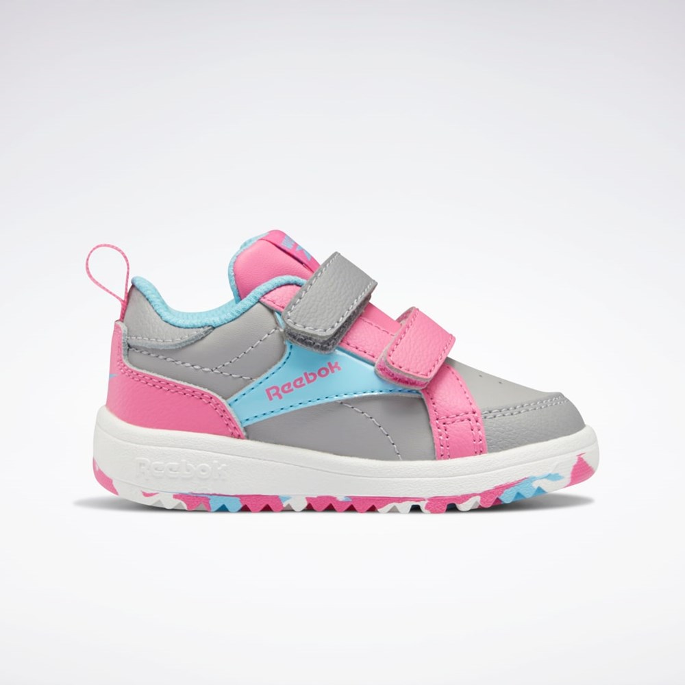 Reebok Weebok Clasp Low Shoes - Toddler Grå Blå Rosa | FISLYO-480