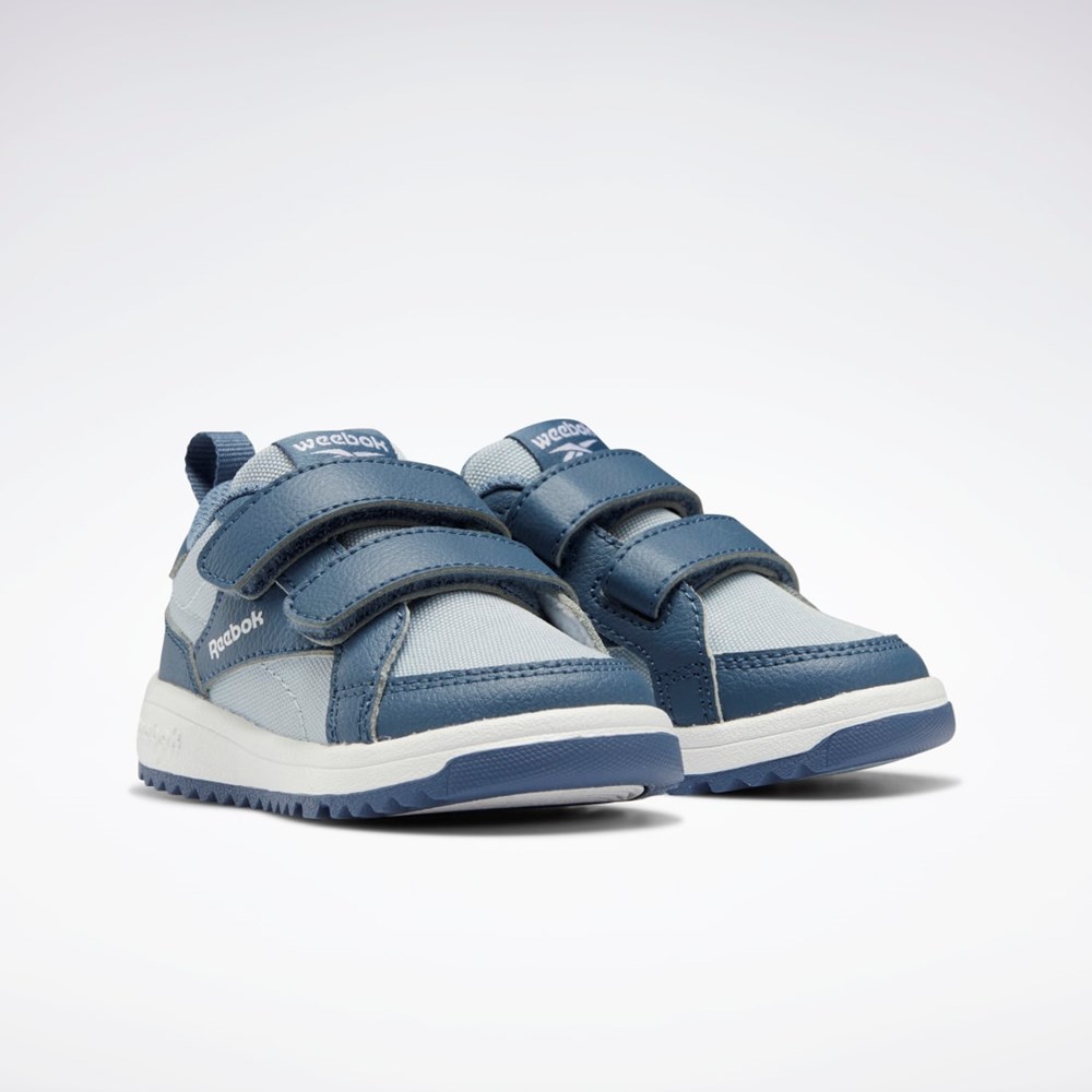 Reebok Weebok Clasp Low Shoes - Toddler Grå Blå Hvite | JXALBT-365