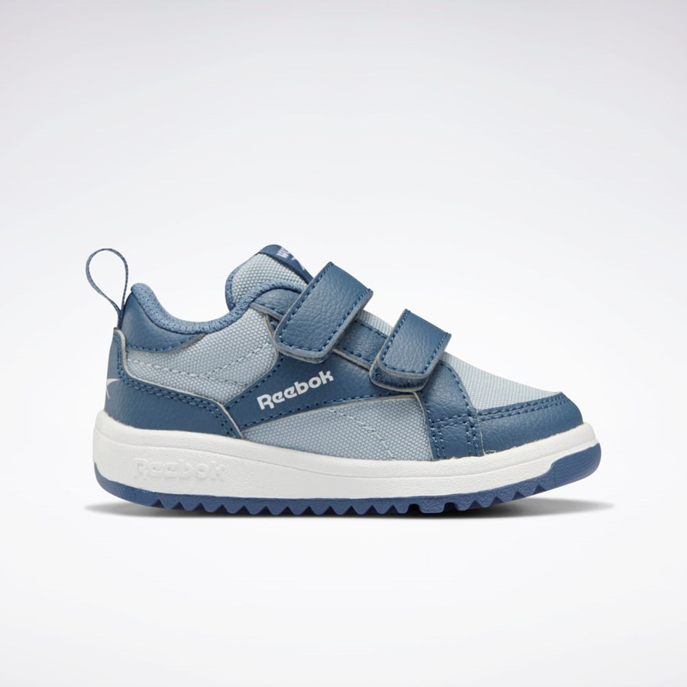 Reebok Weebok Clasp Low Shoes - Toddler Grå Blå Hvite | JXALBT-365