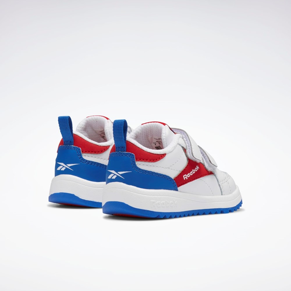 Reebok Weebok Clasp Low Shoes - Toddler Hvite Rød Blå | NJMYUC-238