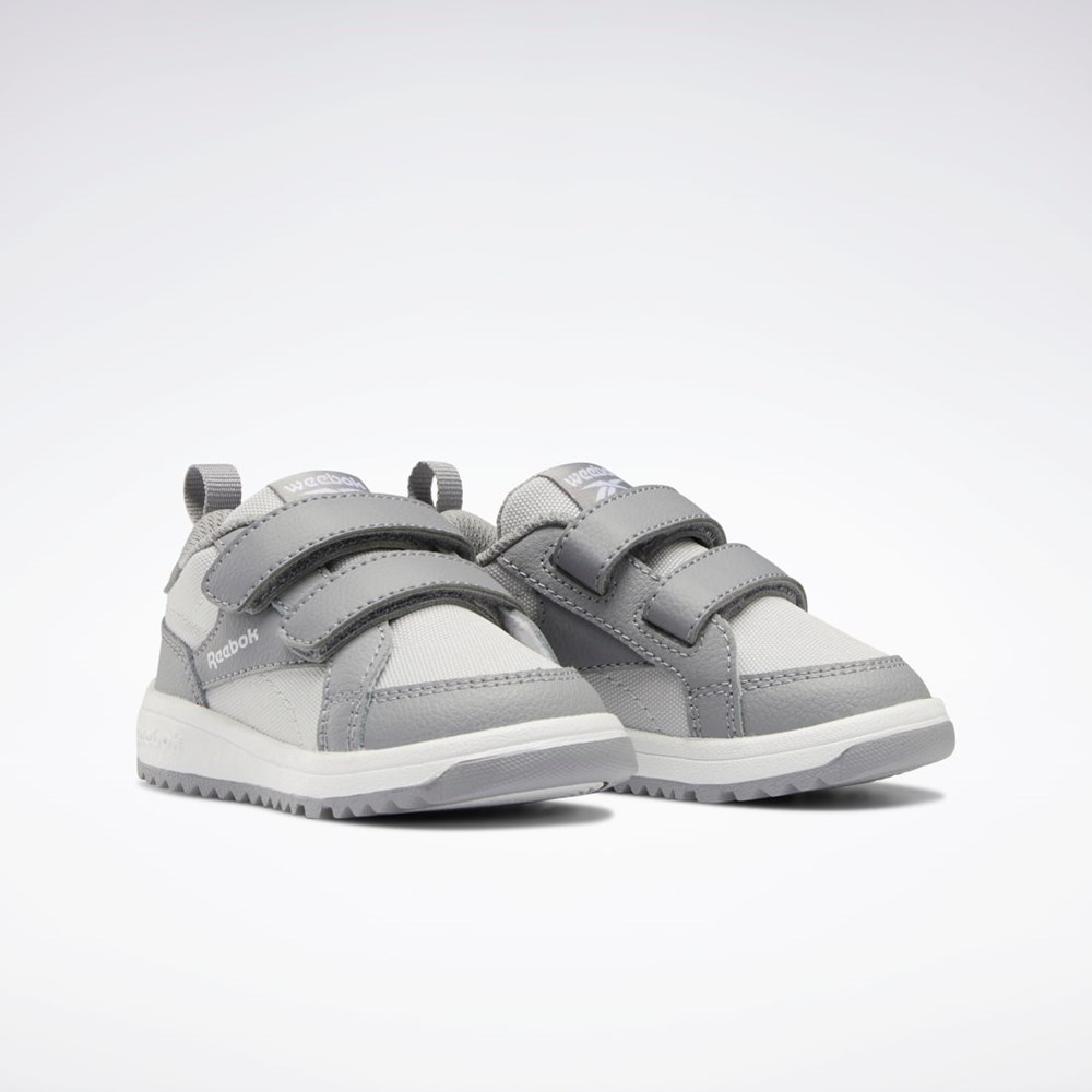 Reebok Weebok Clasp Low Shoes - Toddler Grå Grå Hvite | QBGNVZ-026