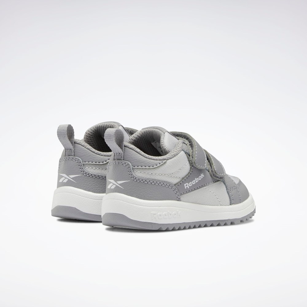 Reebok Weebok Clasp Low Shoes - Toddler Grå Grå Hvite | QBGNVZ-026