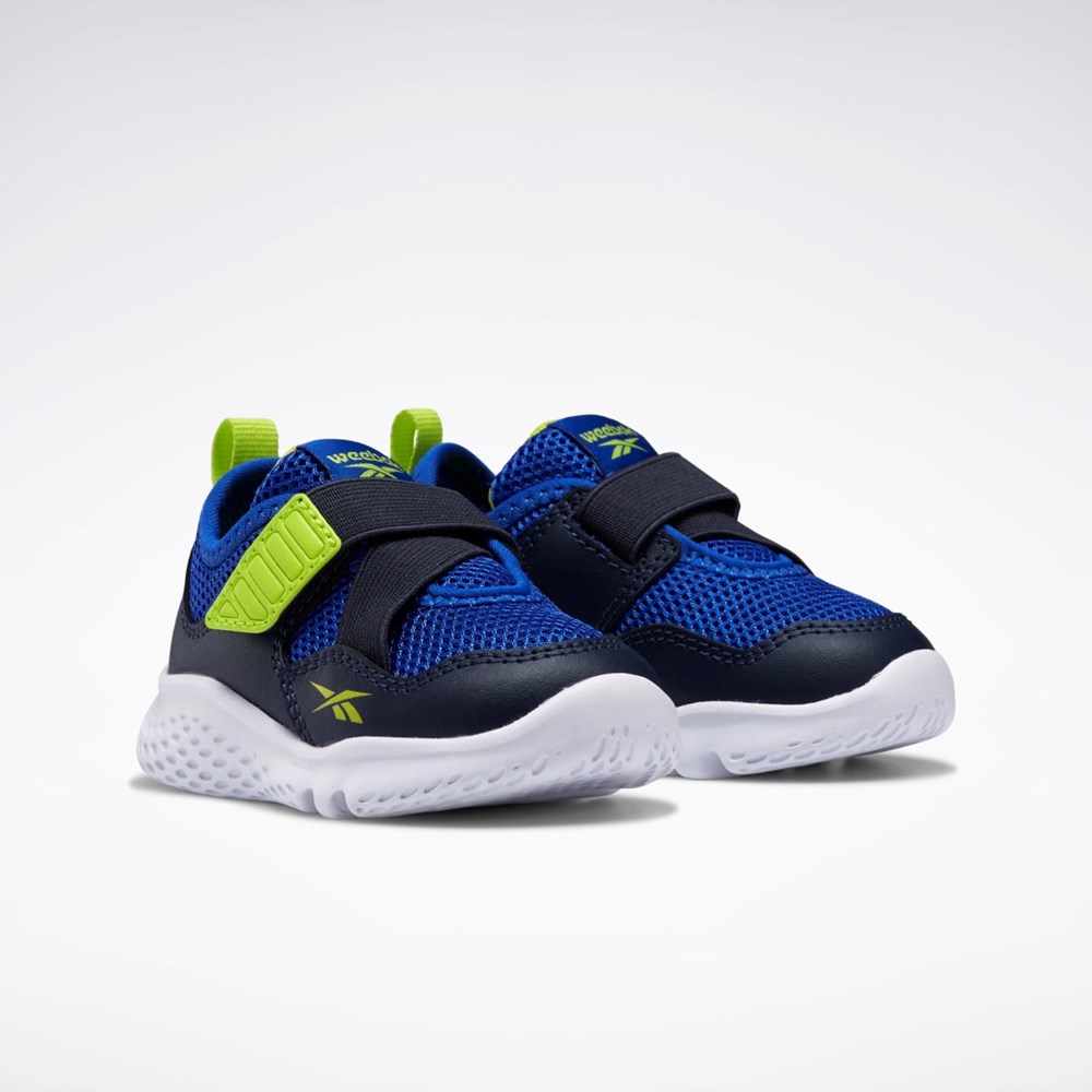 Reebok Weebok Flex Sprint - Toddler Marineblå Blå Gul | ORIJDE-674