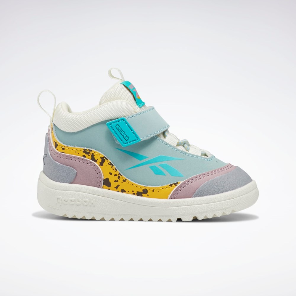 Reebok Weebok Storm X Shoes - Toddler Grå Gul | HQSFDX-920