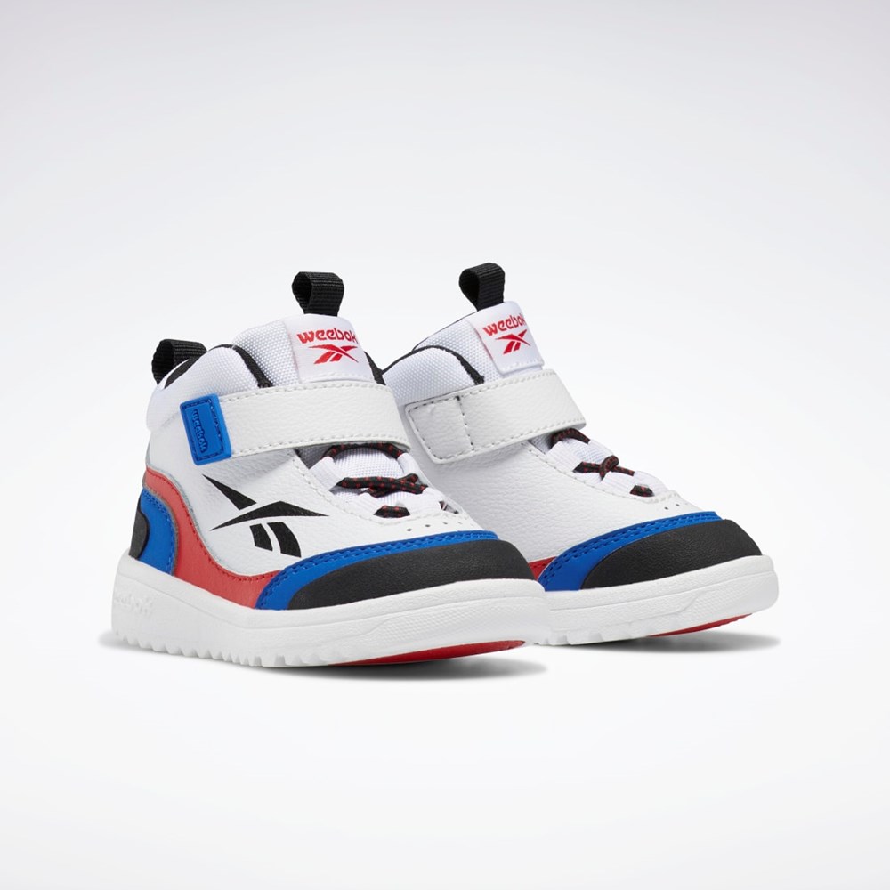 Reebok Weebok Storm X Shoes - Toddler Hvite Blå Rød | QFYZAK-541