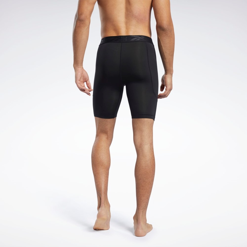 Reebok Workout Ready Compression Briefs Svarte | HGBRNI-470