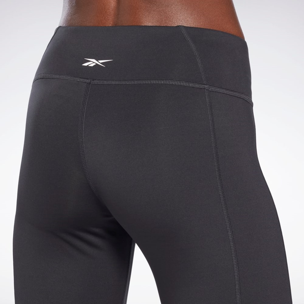 Reebok Workout Ready Mesh Capri Tights Svarte | GCXMSZ-624