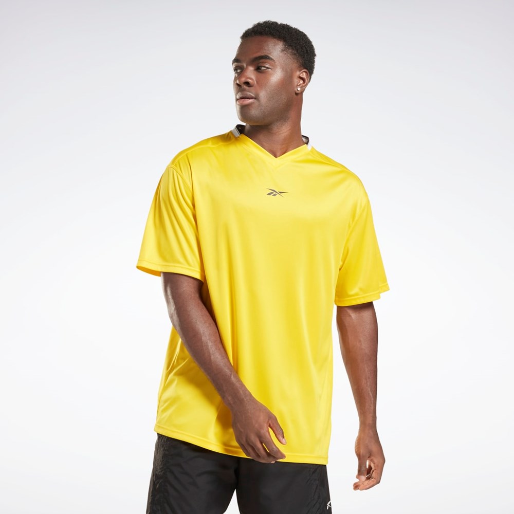 Reebok Workout Ready Mesh T-Shirt Gul | GWNIFH-531