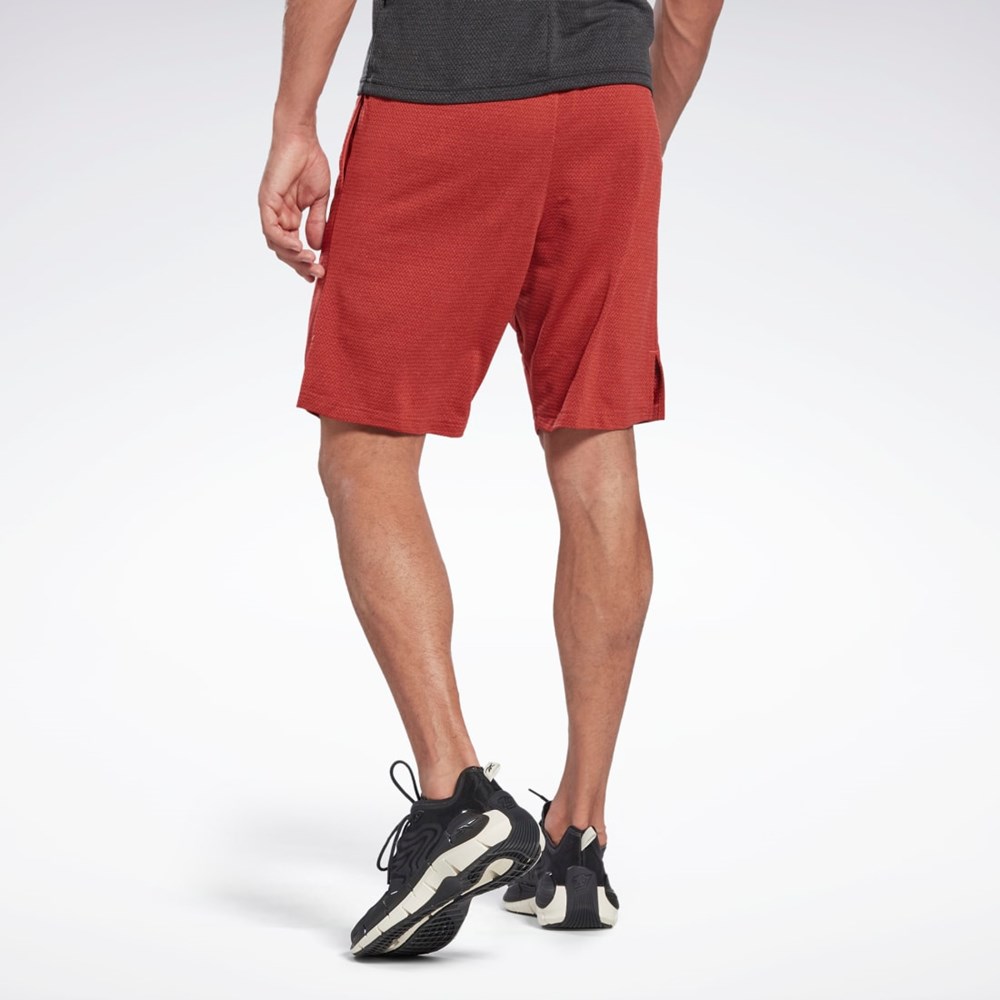 Reebok Workout Ready Mélange Shorts Rhodonite | ASEFCJ-735