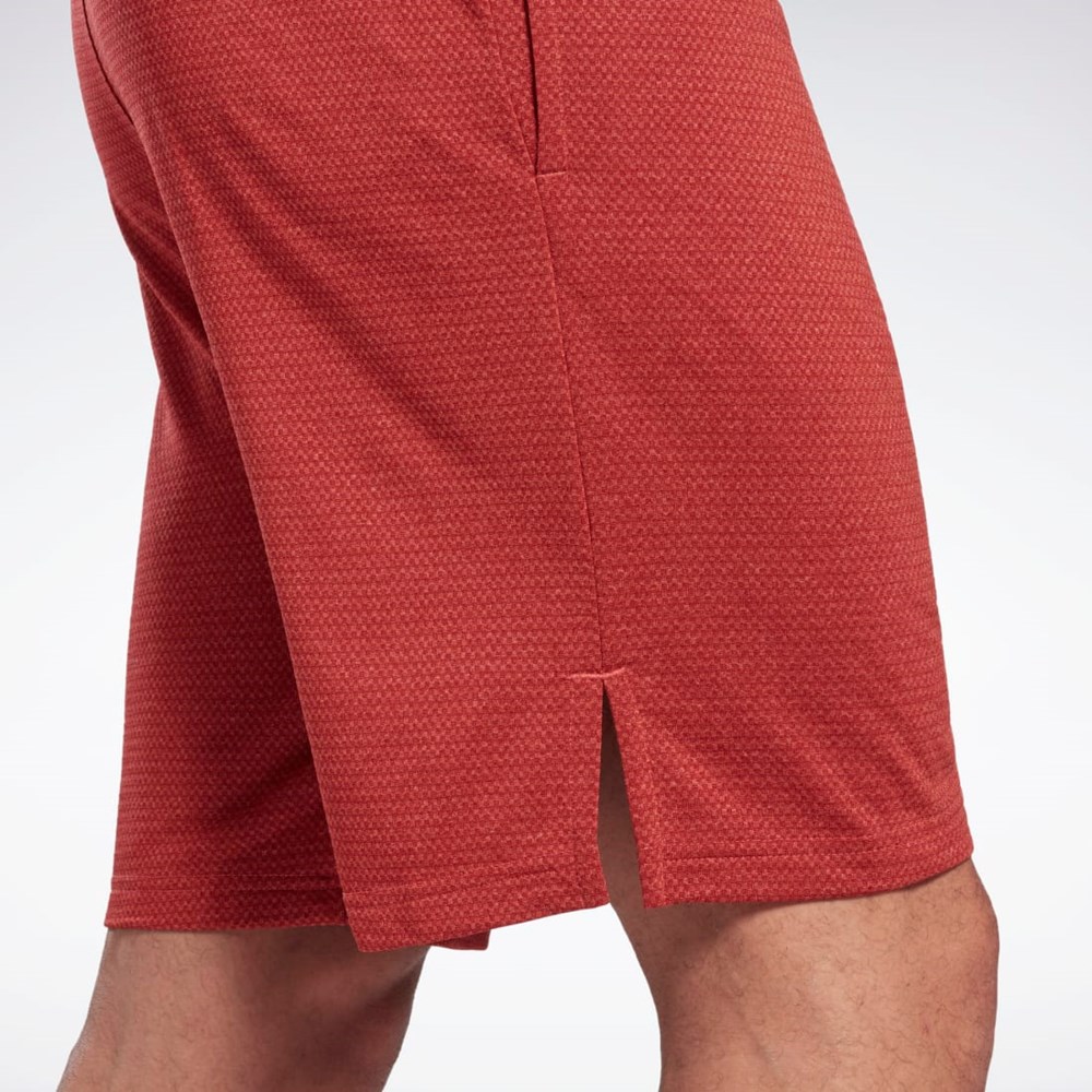 Reebok Workout Ready Mélange Shorts Rhodonite | ASEFCJ-735