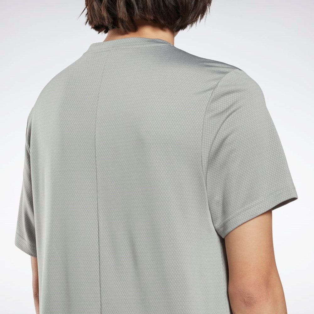 Reebok Workout Ready Mélange T-Shirt Grå | ZGRXHI-294