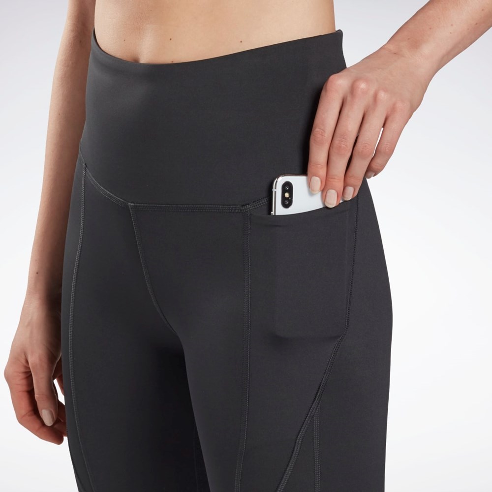 Reebok Workout Ready Pant Program High Rise Leggings Svarte | FHSAPR-147