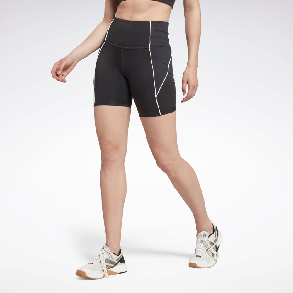 Reebok Workout Ready Poly Shorts Svarte | CEPVYN-124