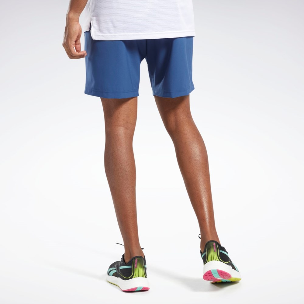 Reebok Workout Ready Shorts Blå | IPTCKV-601