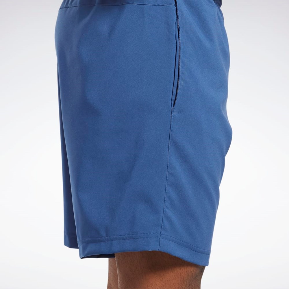 Reebok Workout Ready Shorts Blå | IPTCKV-601