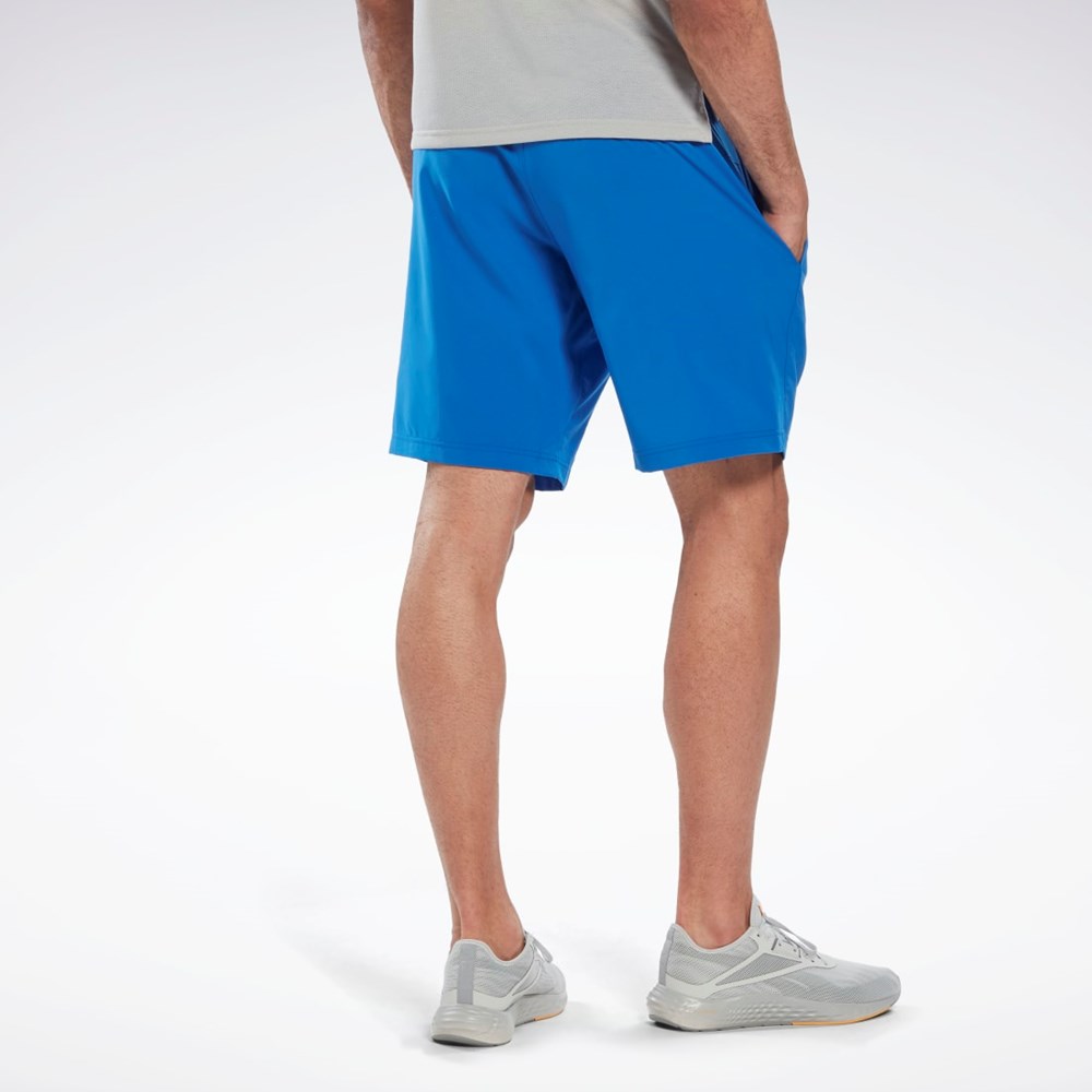 Reebok Workout Ready Shorts Blå | JTSEGY-765