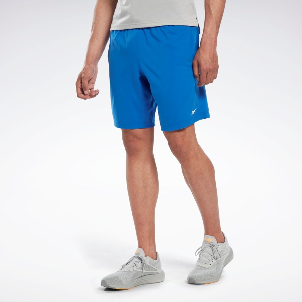 Reebok Workout Ready Shorts Blå | JTSEGY-765