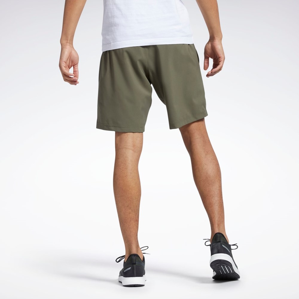 Reebok Workout Ready Shorts Grønn | BALXRE-321