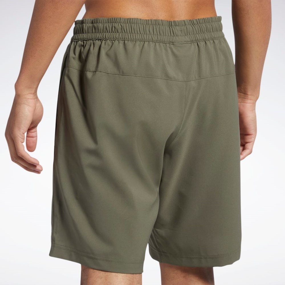 Reebok Workout Ready Shorts Grønn | BALXRE-321