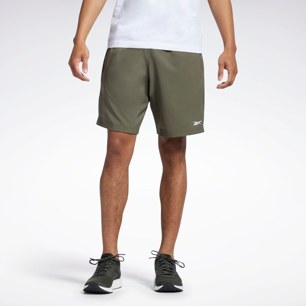 Reebok Workout Ready Shorts Grønn | BALXRE-321