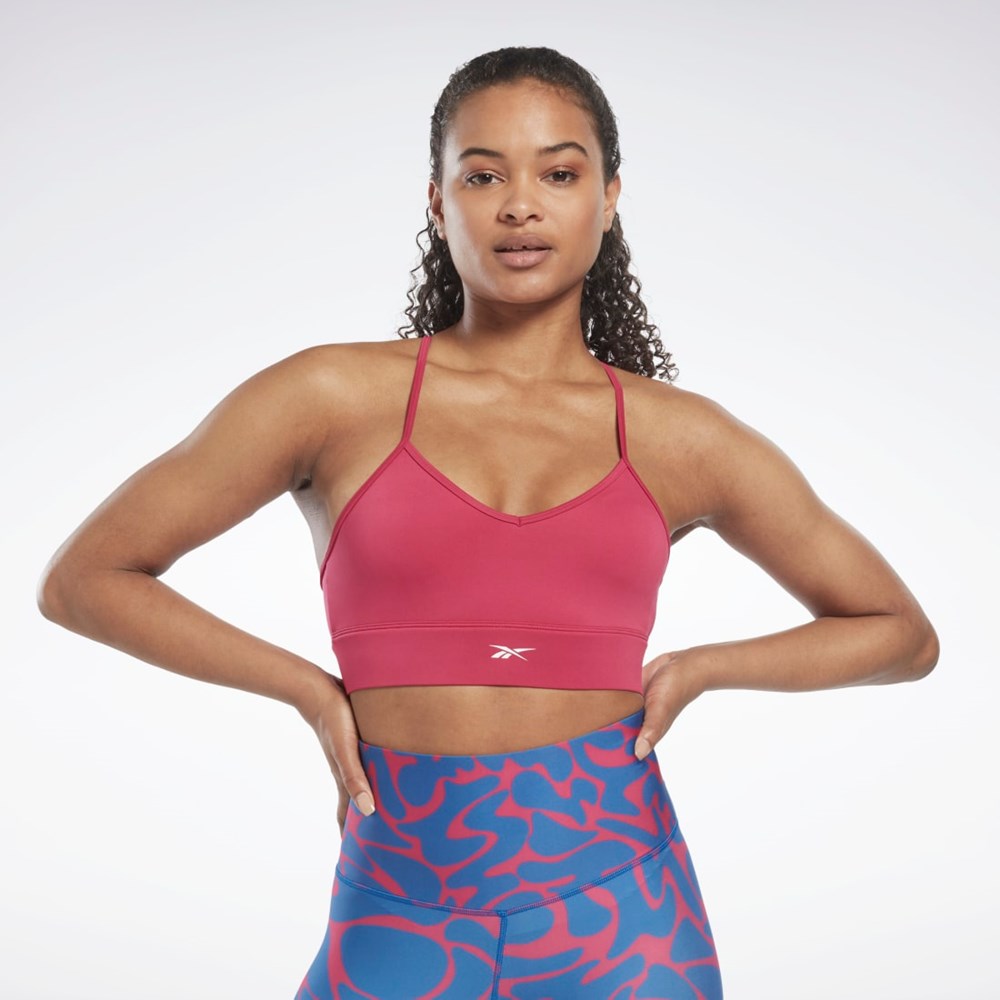 Reebok Workout Ready Sports Bra Rosa | NCRTJF-647