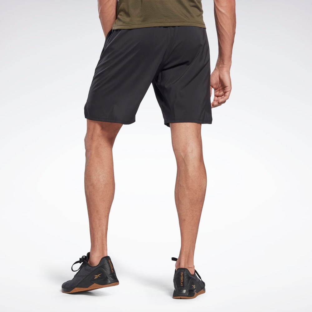 Reebok Workout Ready Strength Shorts Svarte | GCEWHJ-618