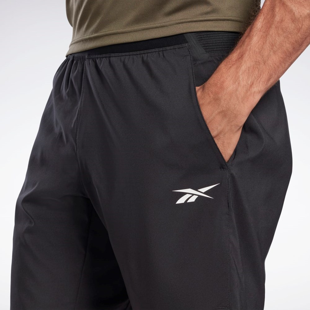 Reebok Workout Ready Strength Shorts Svarte | GCEWHJ-618